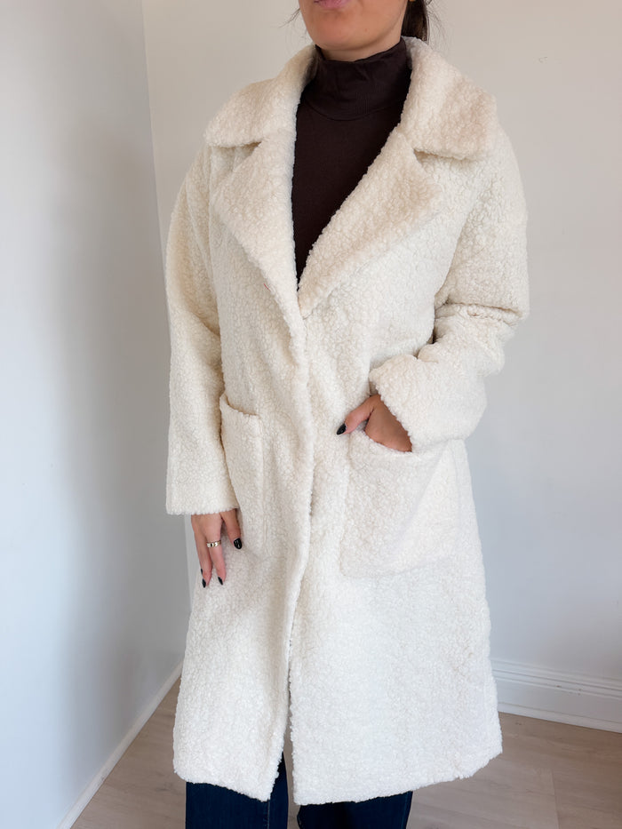 Paddington Teddy Fur Long Coat