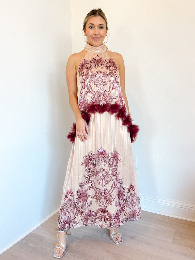 Valentina Tier Maxi Dress