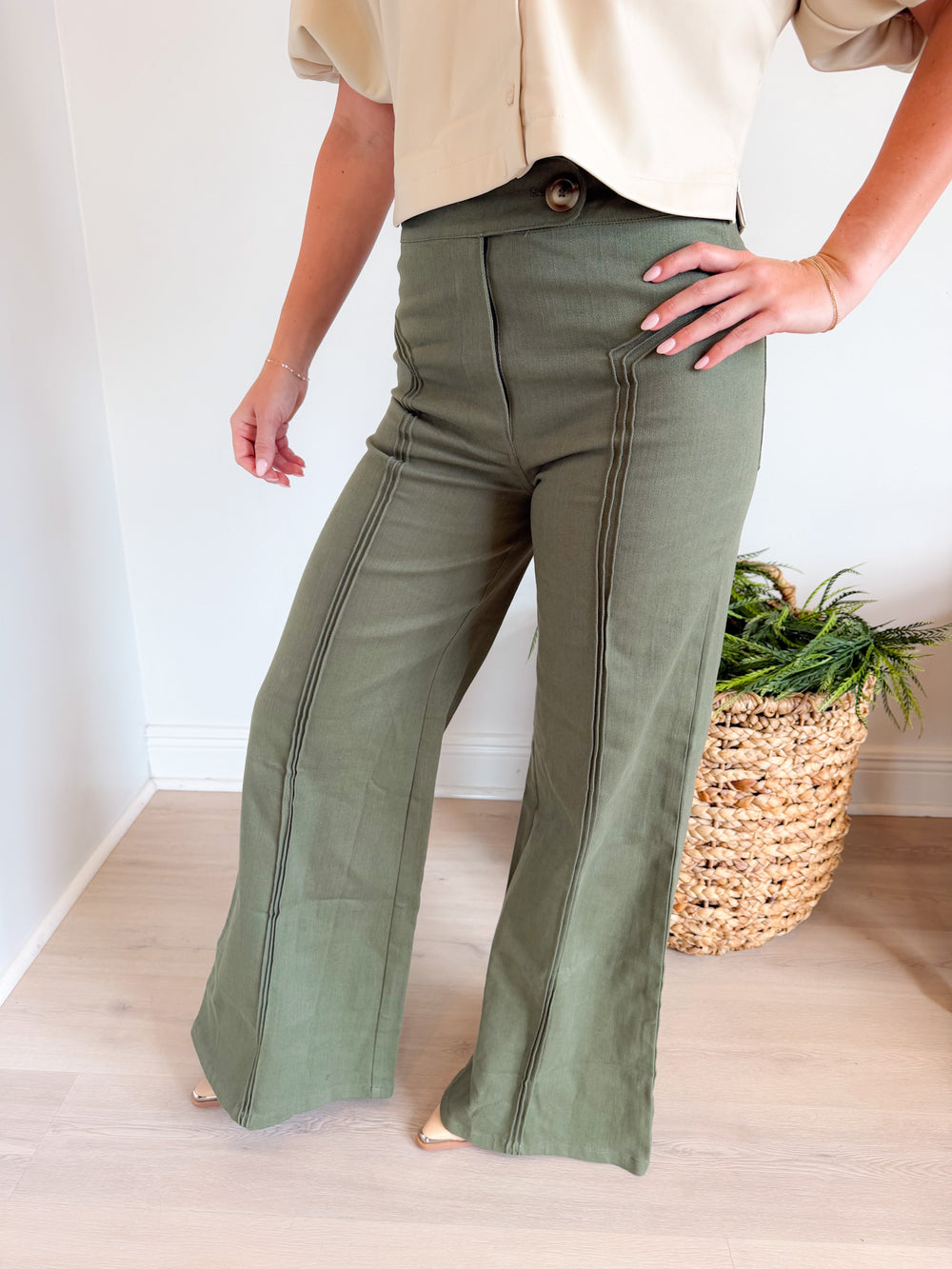Coco High Waisted Flare Pants