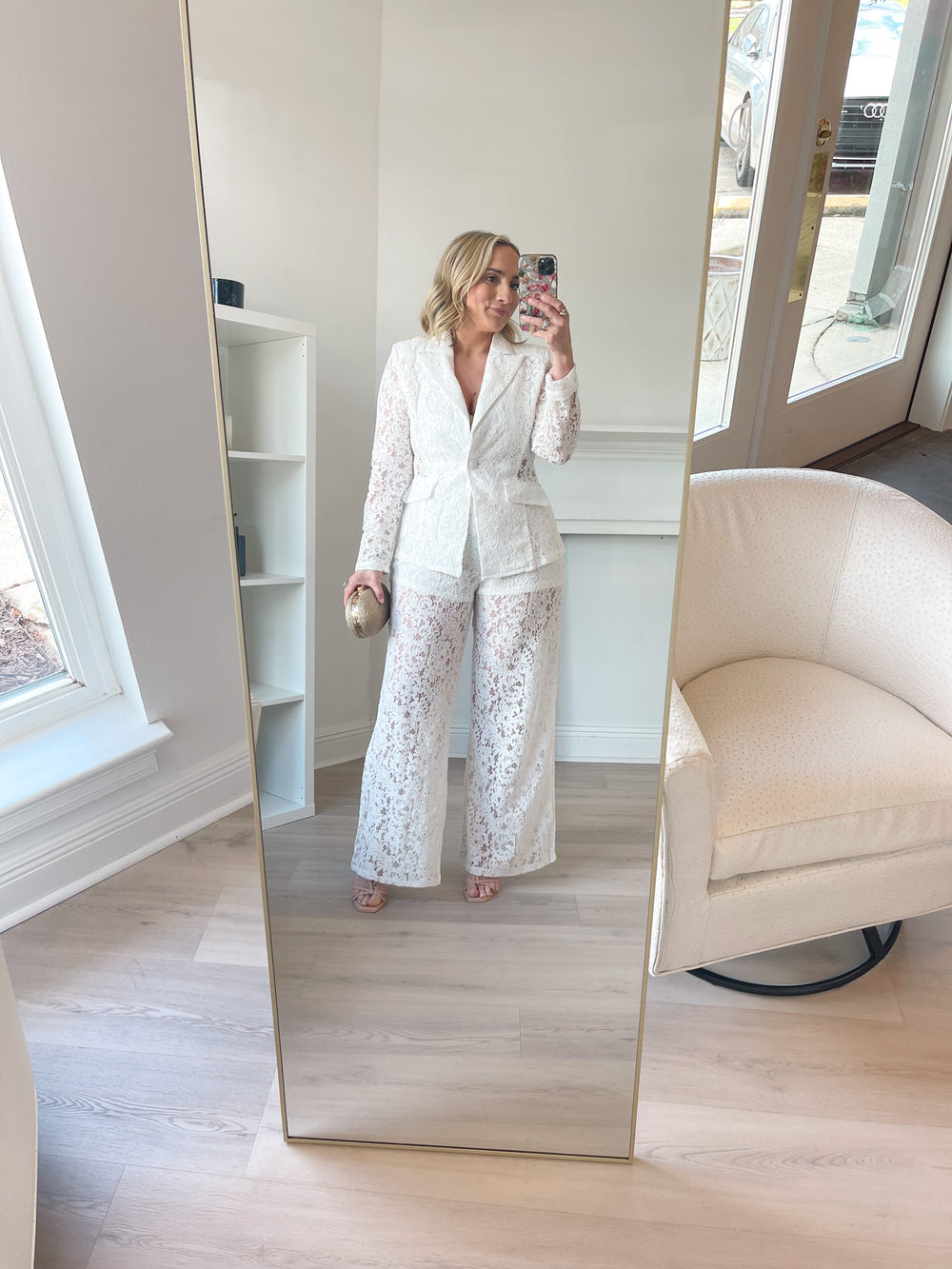 Rachel Lace Blazer