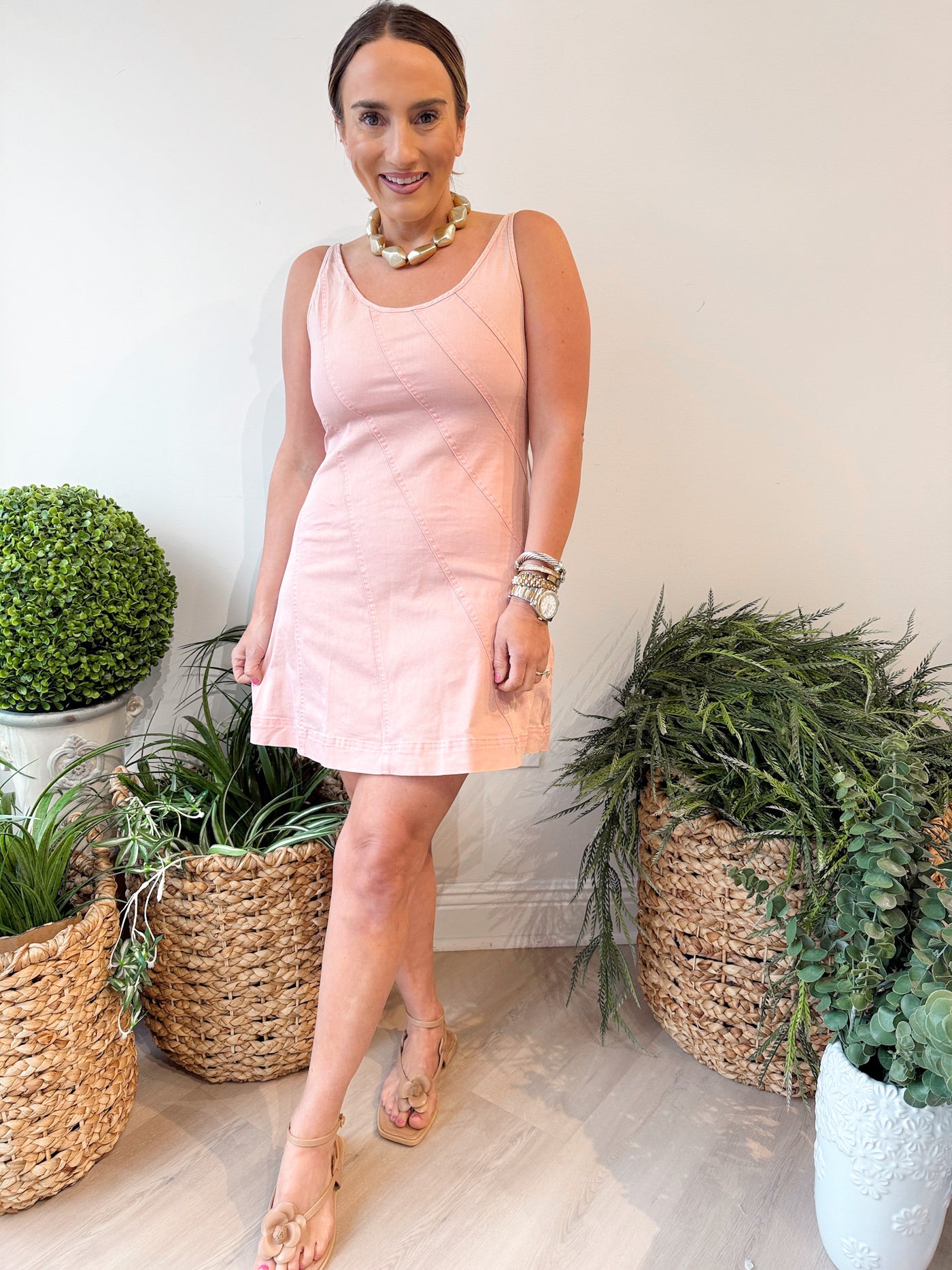 Nova Denim Dress