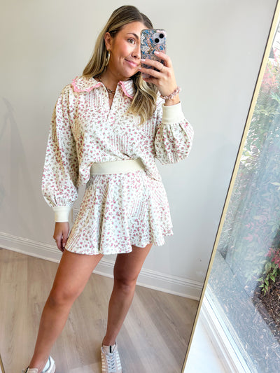 Lorelie V-Neck Knit Top