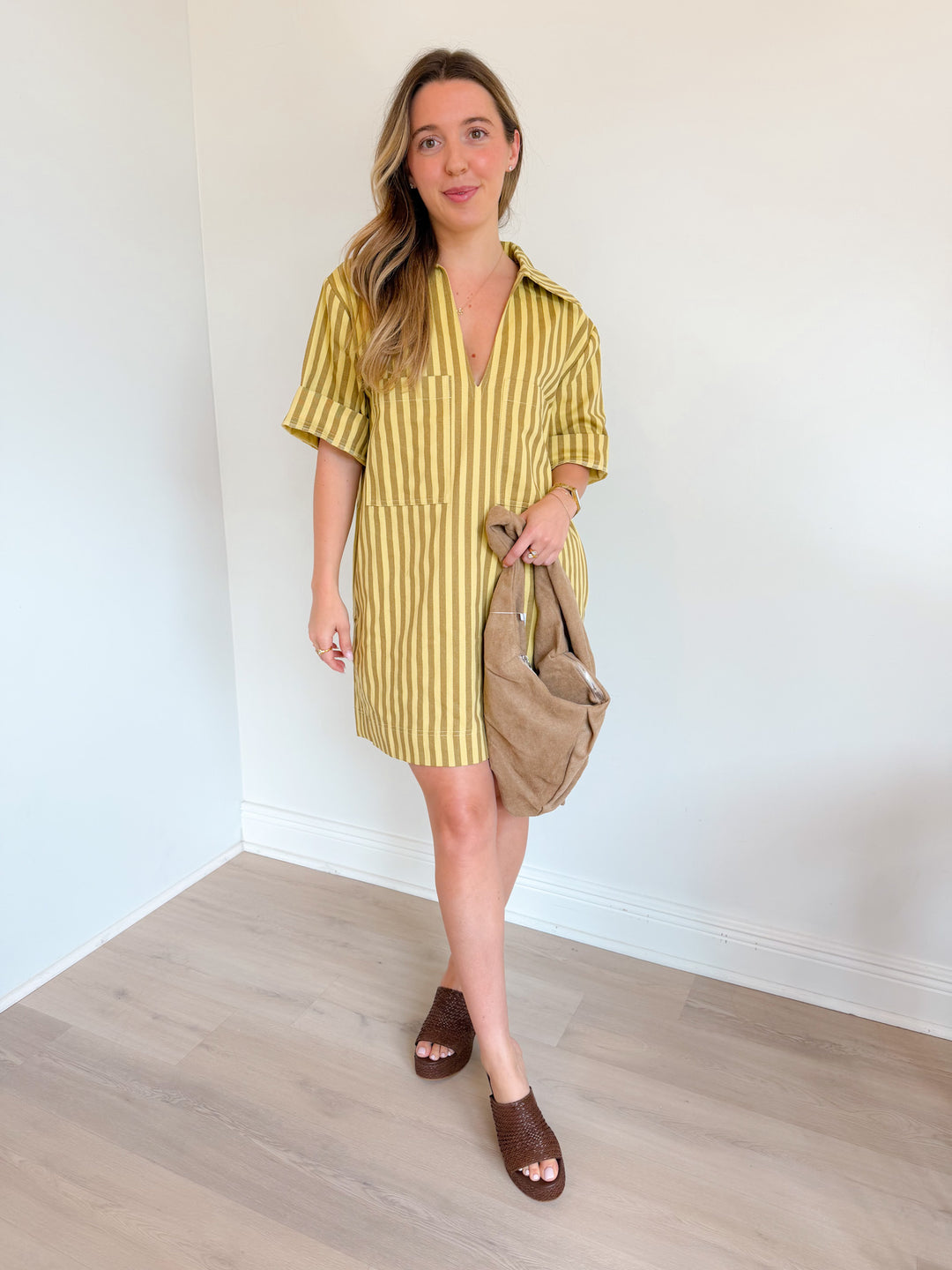 Kara Pocket Shirt Dress