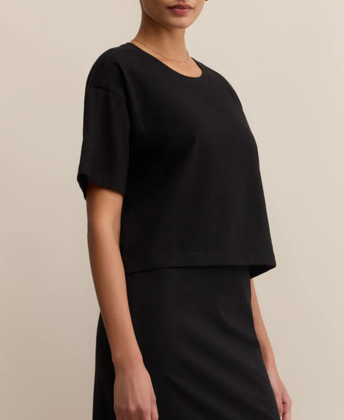 On the Go Tee True Black