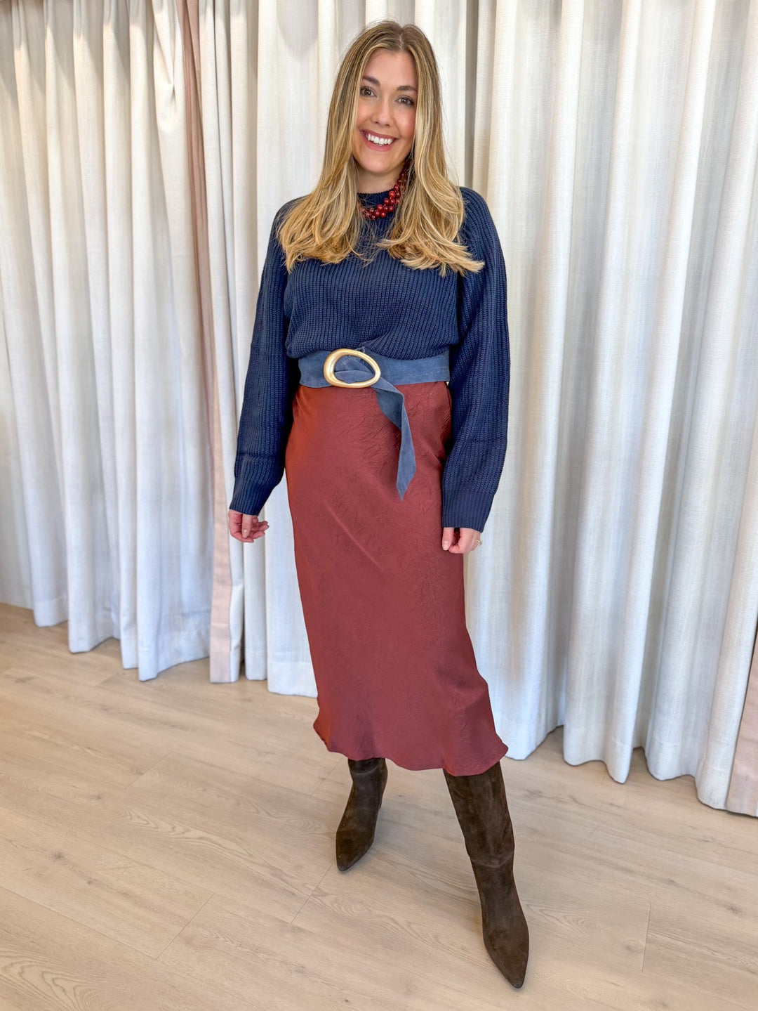 Ceremony Midi Skirt