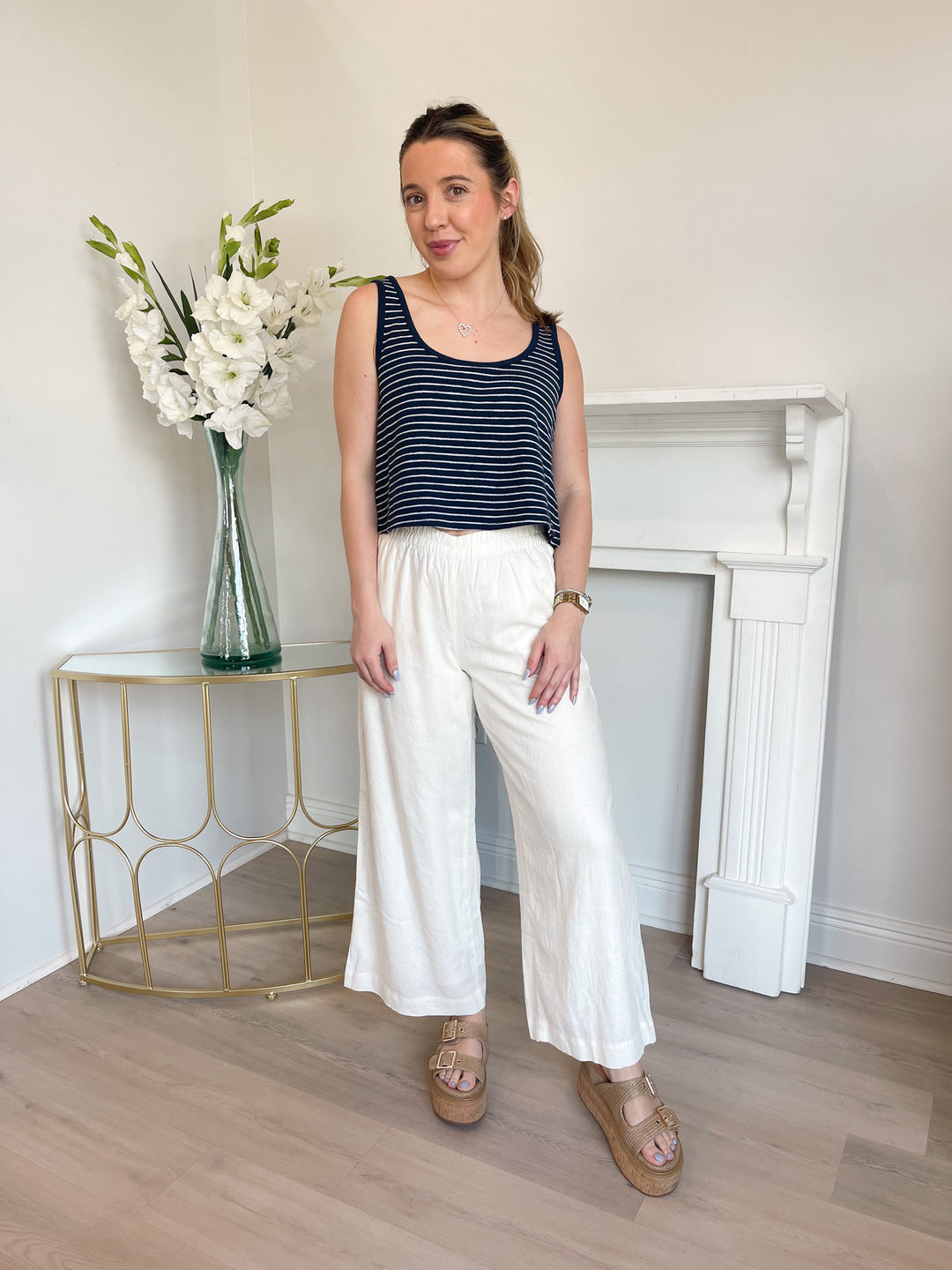 Yareli Striped Tank