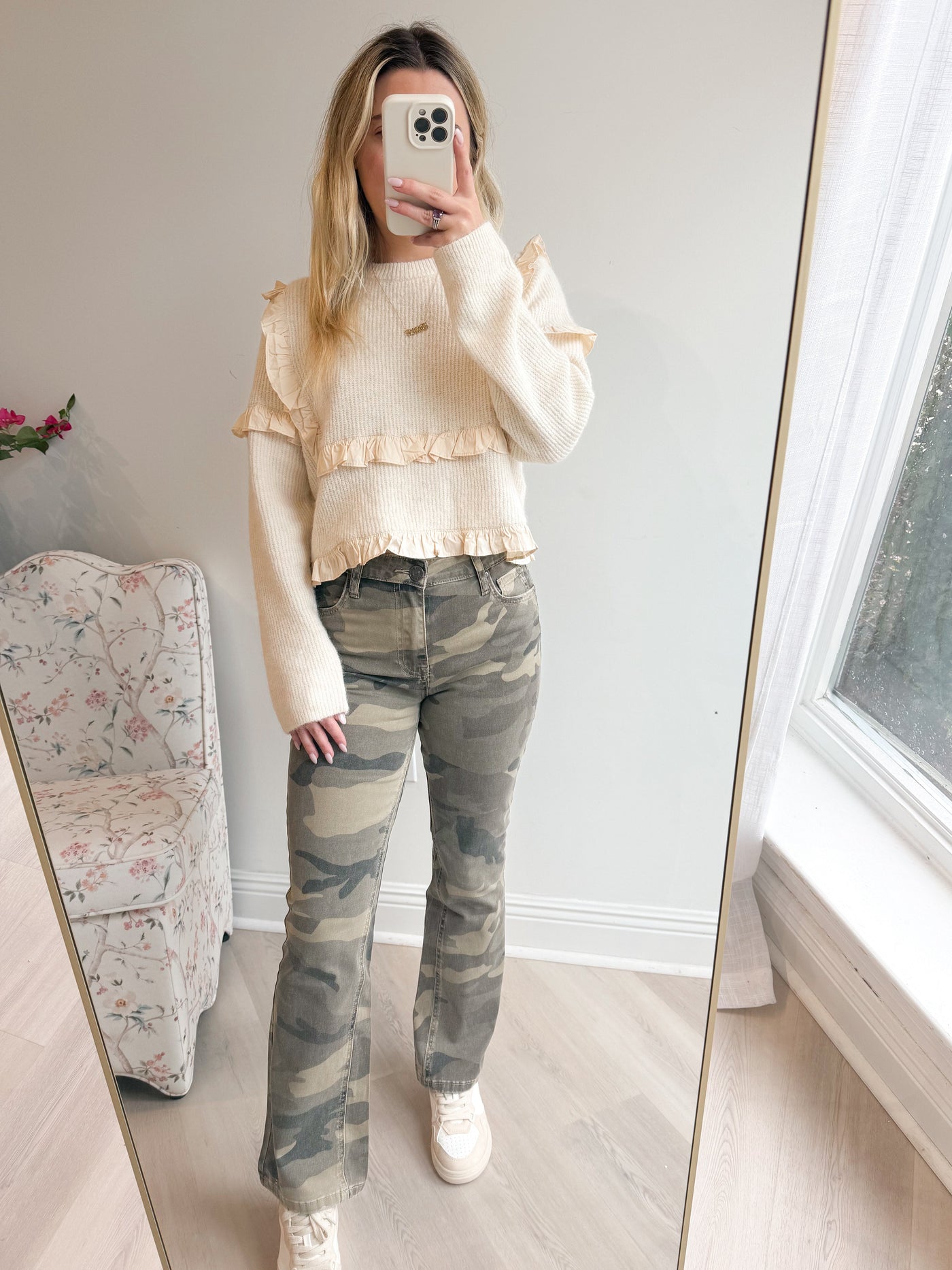 Kelsey High Rise Ankle Flare