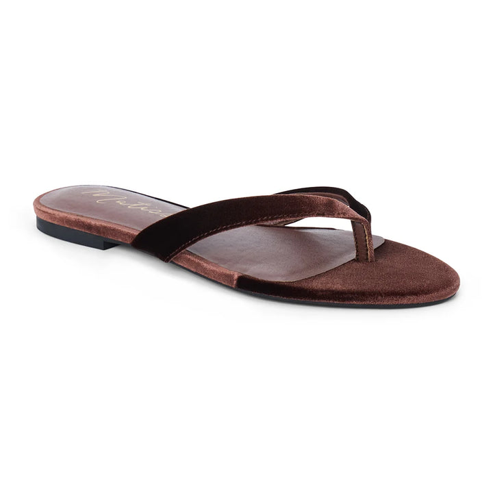 JACK VELVET FLIP FLOP