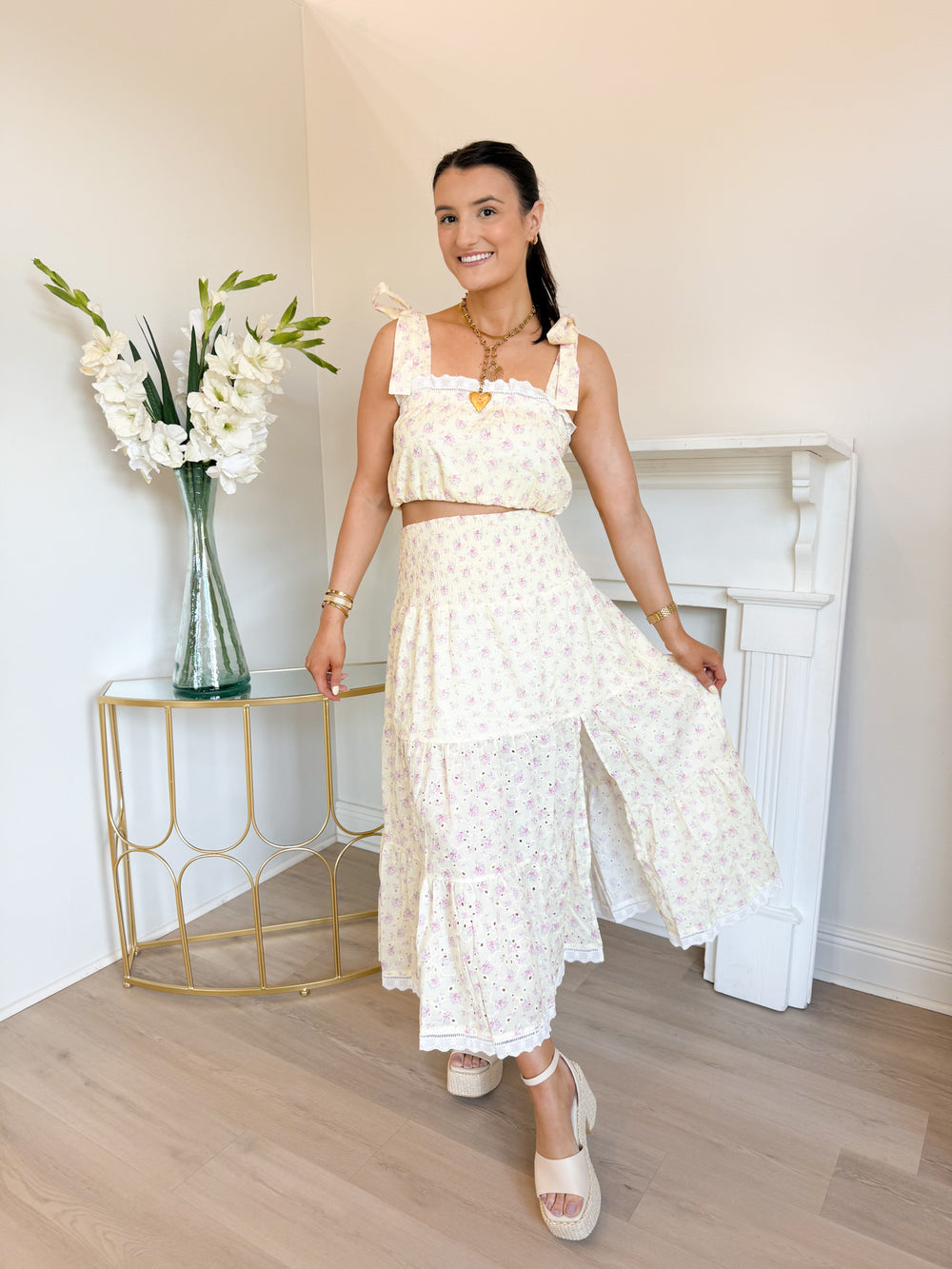 Willow Top and Skirt Set