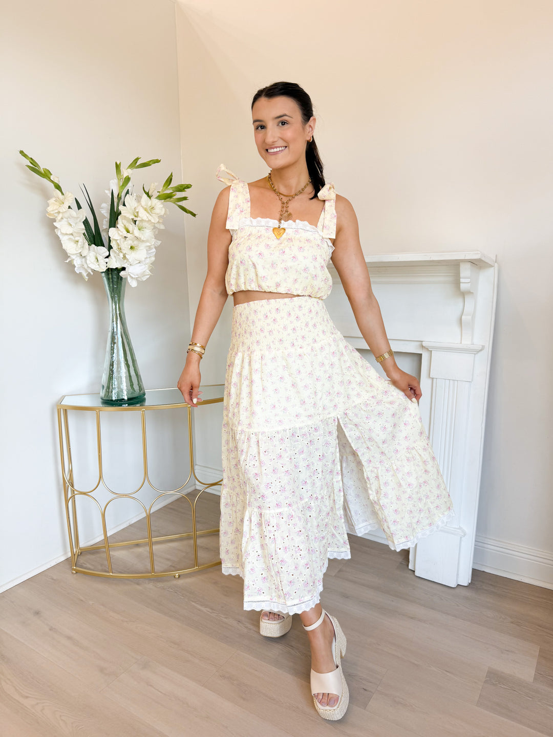 Willow Top and Skirt Set