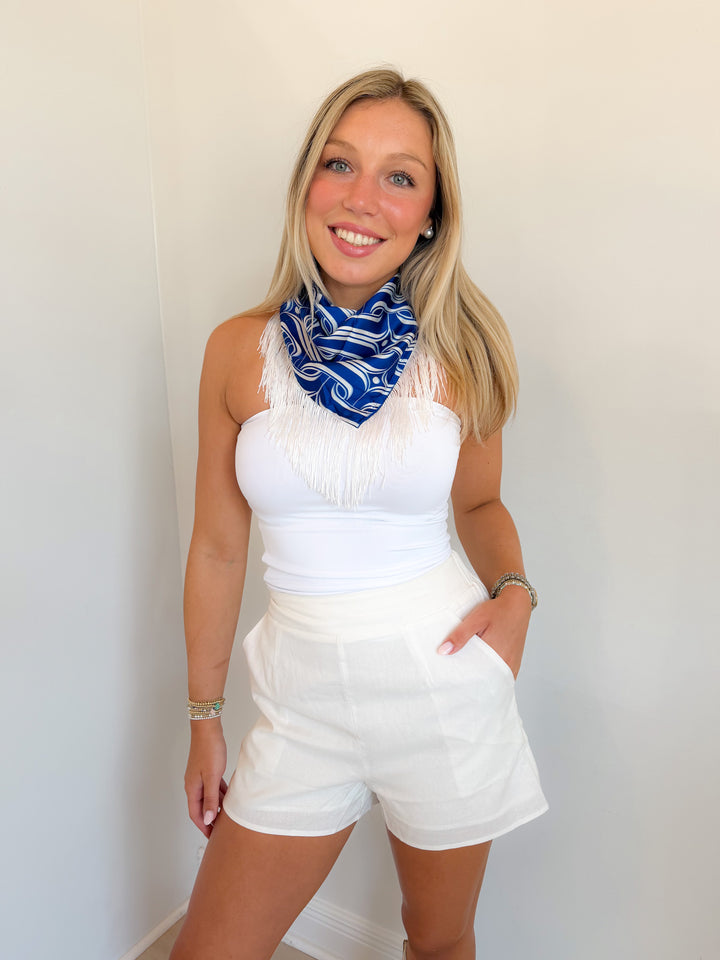 Game Day Fringe Scarf