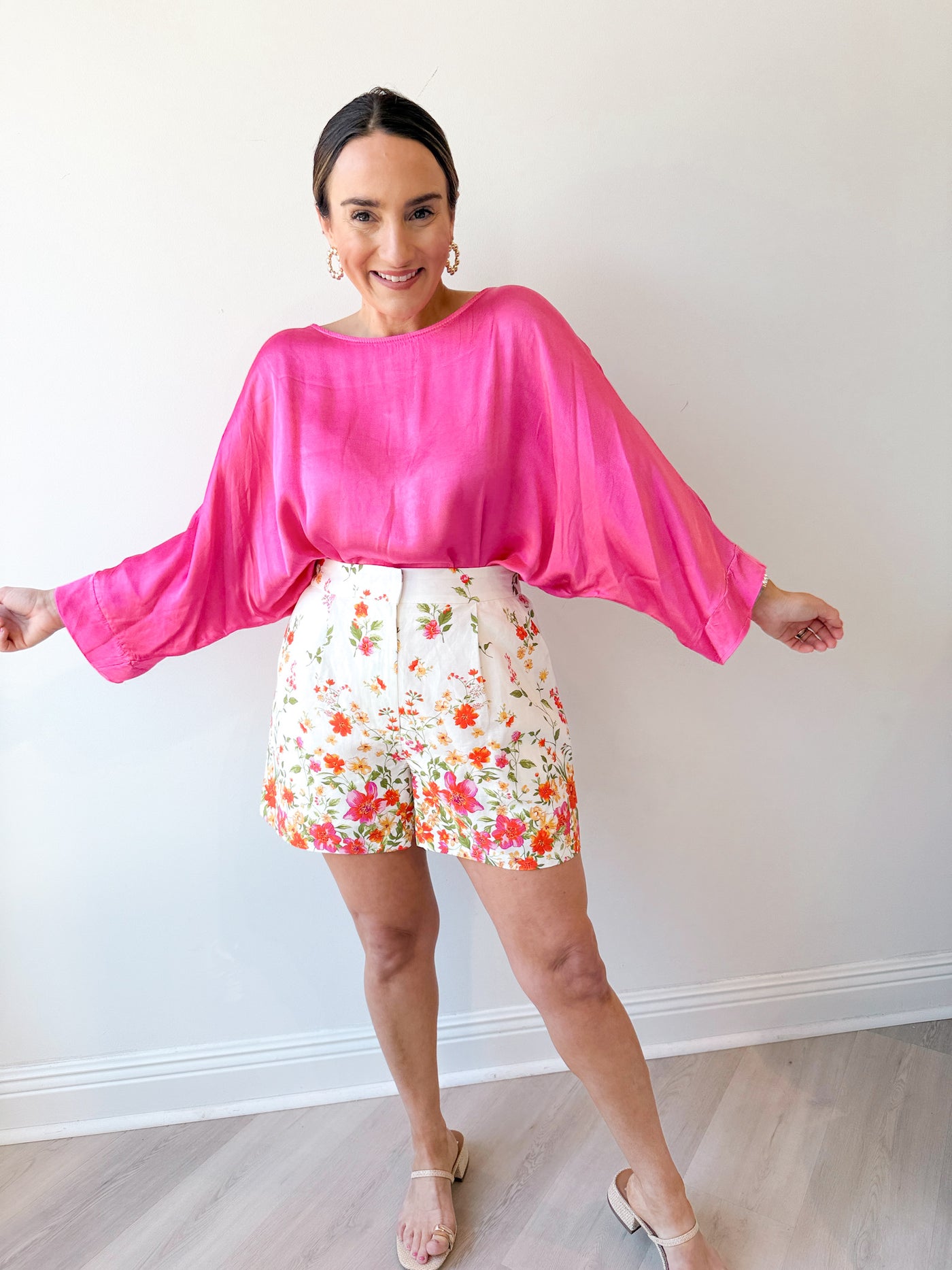 Susan Blouse pink O S