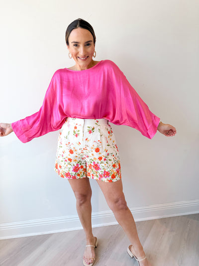 Susan Blouse pink O S