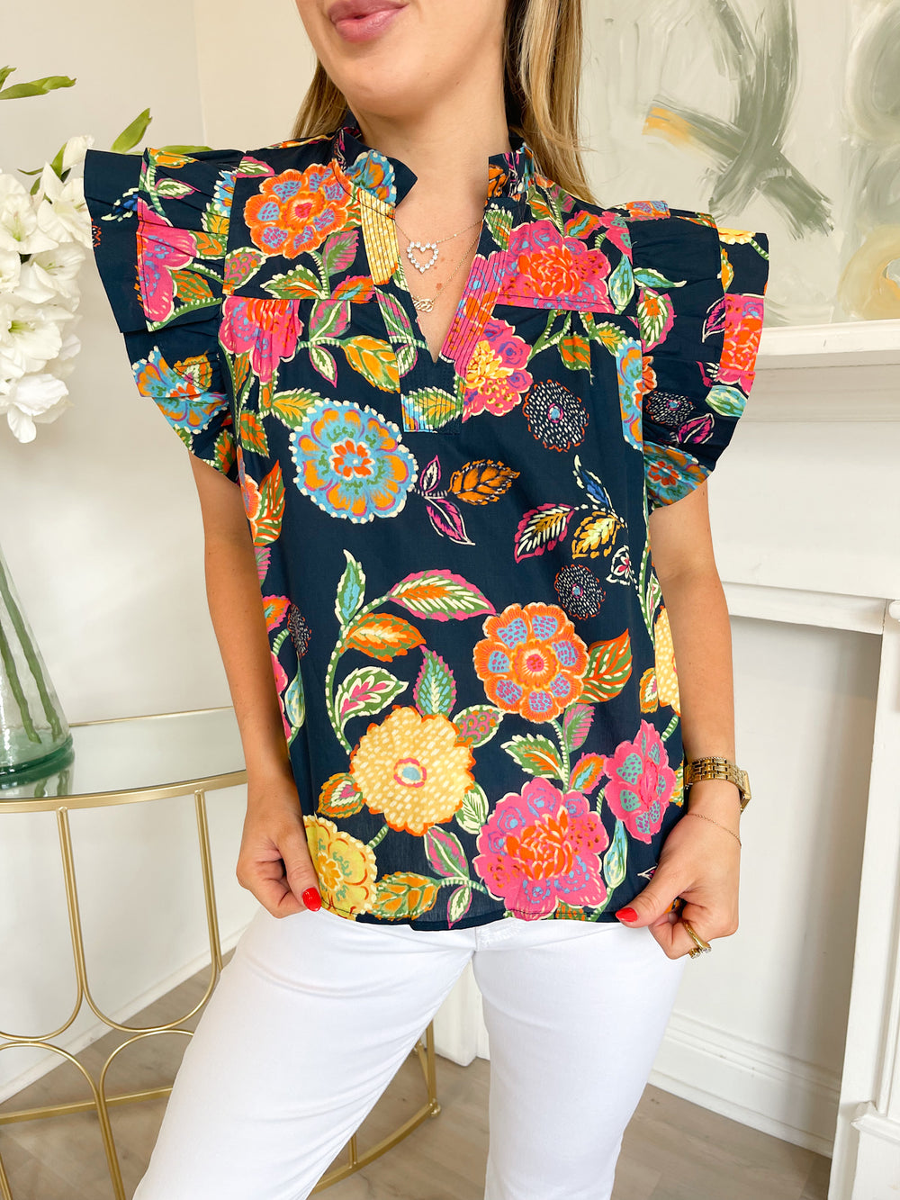Tally Top navy