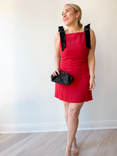 Ambria Bow Mini Dress