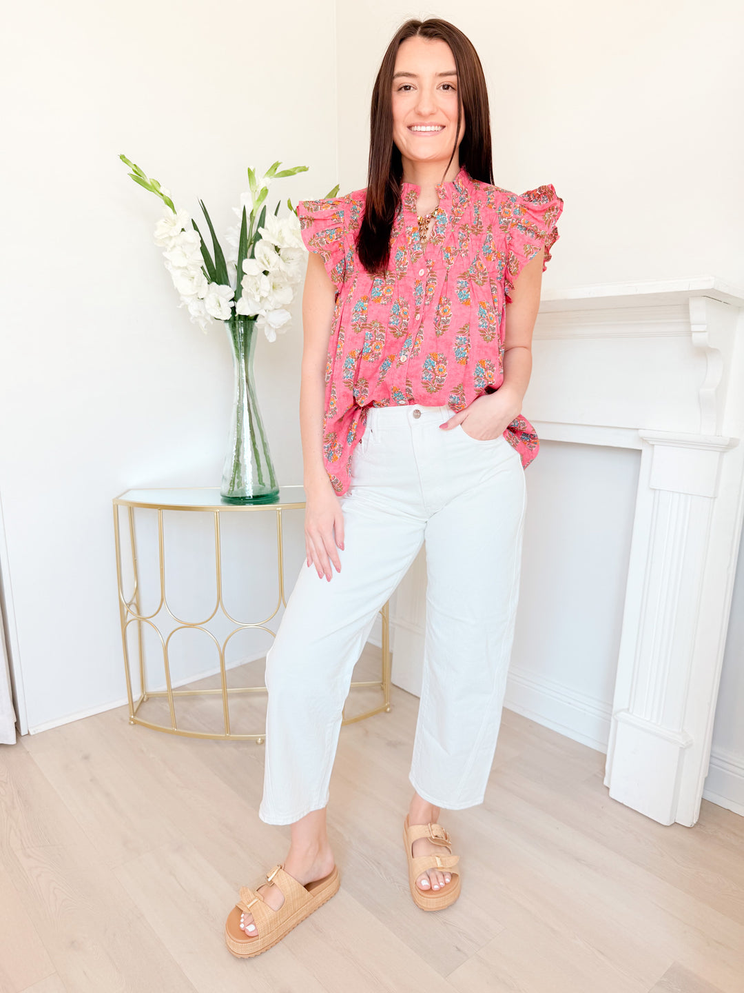 Caroline Top Pink