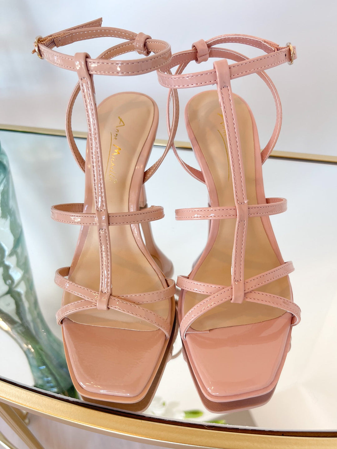 Push Strappy Heel