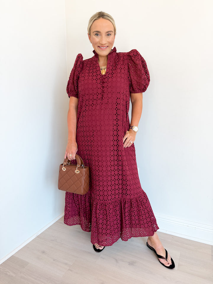 Wine Not Midi Dress