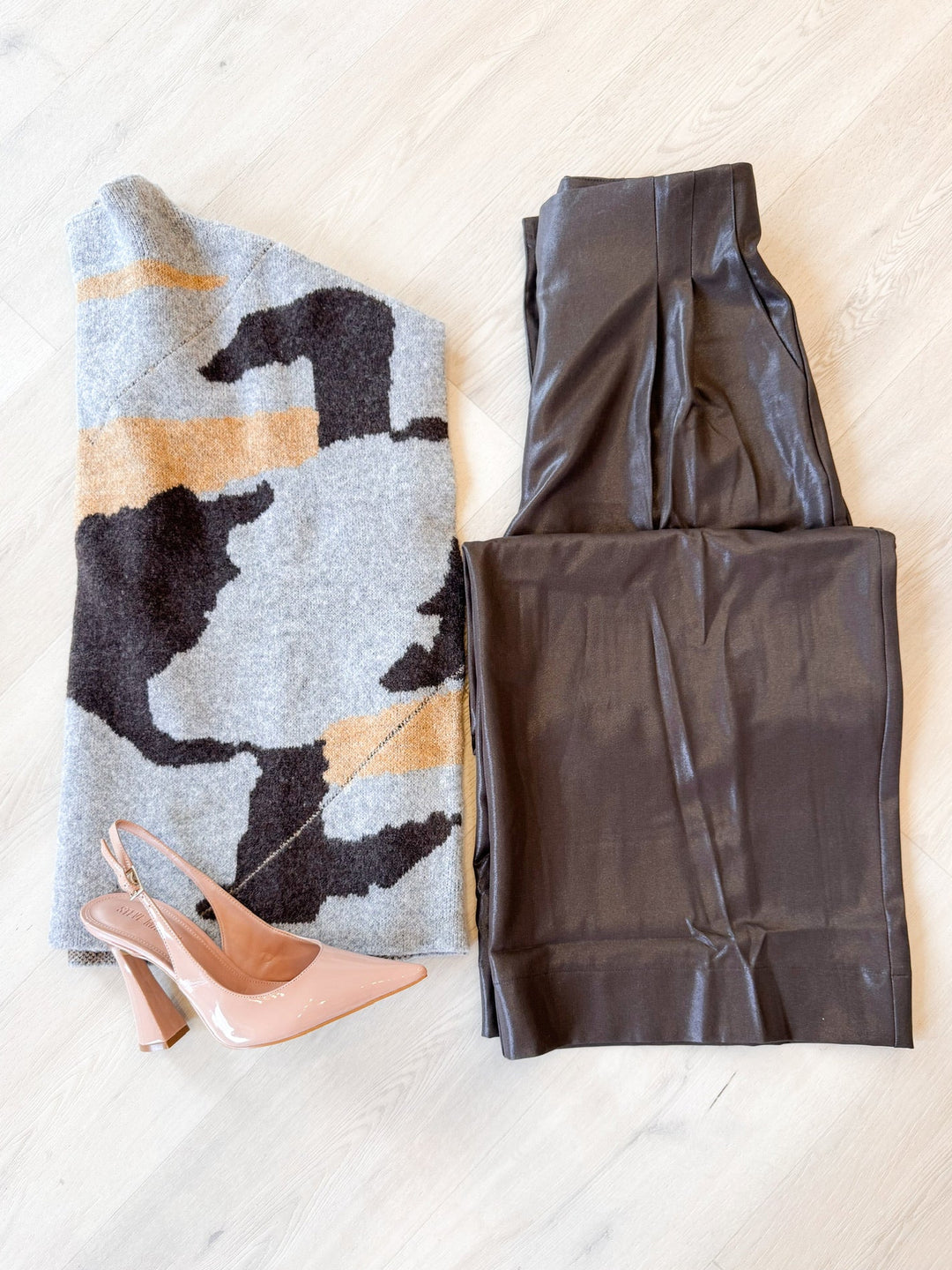 Tori High Waisted Wide Leg Pant