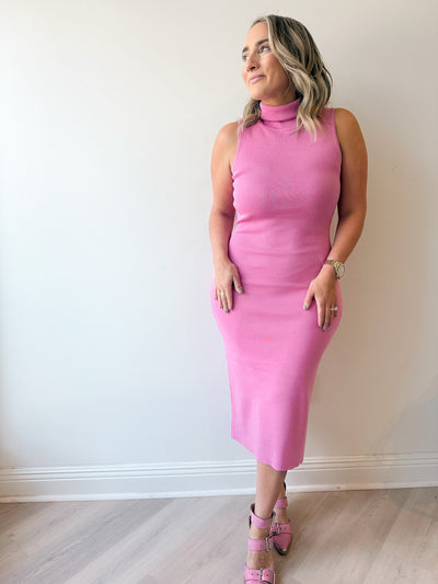 Dane Bodycon Dress Candy Pink