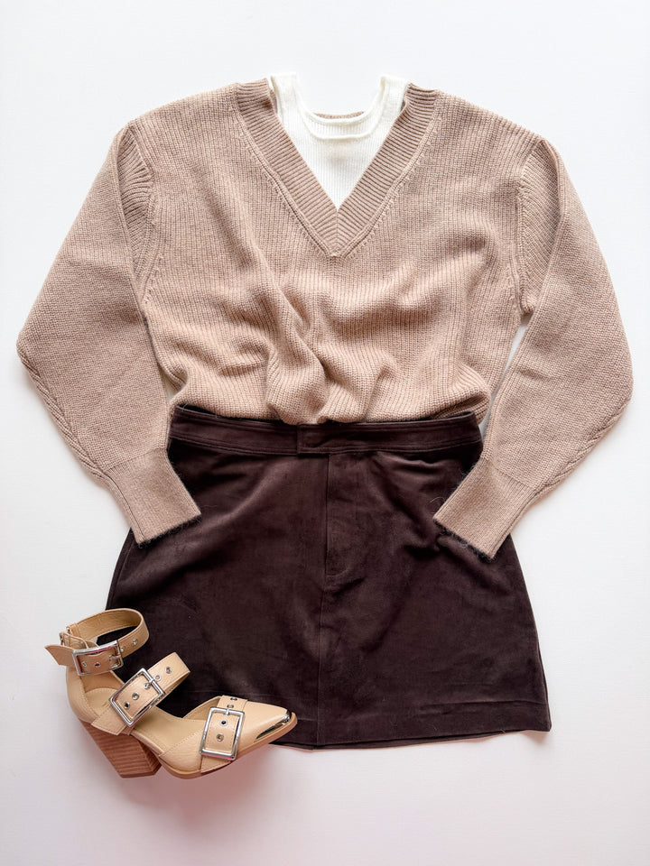 Addison V Neck Sweater