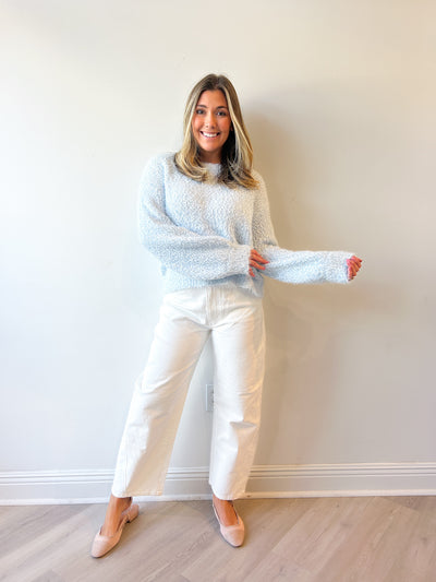 Electric Pulse Fuzzy Sweater