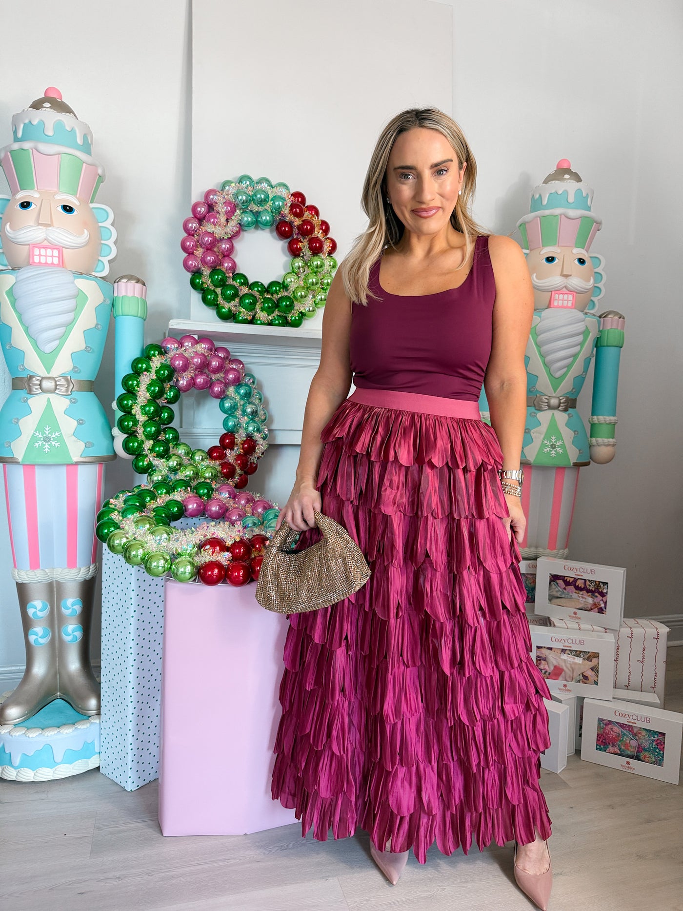 Bianca Ruffle Tiered Skirt