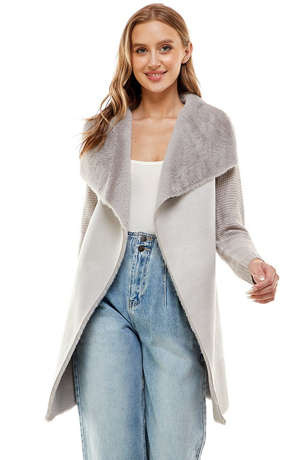 Fannie Fur Cardigan