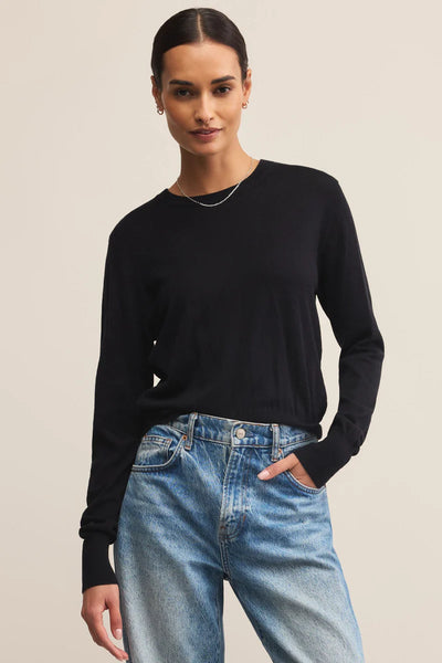 The Perfect Layer Sweater black