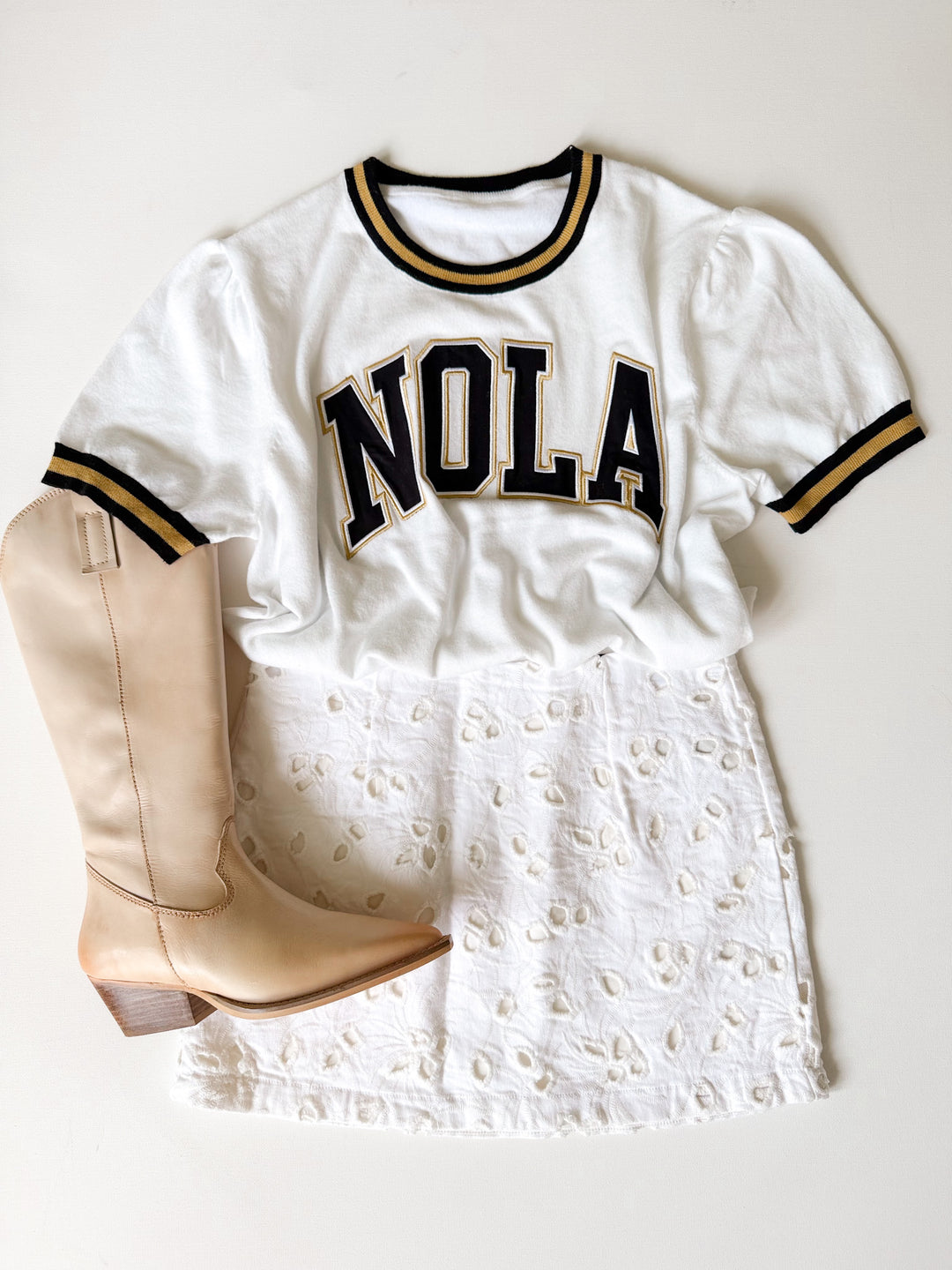 PREORDER NOLA Gameday Knit Top