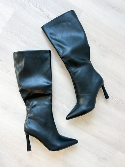 Ella High Boots Black
