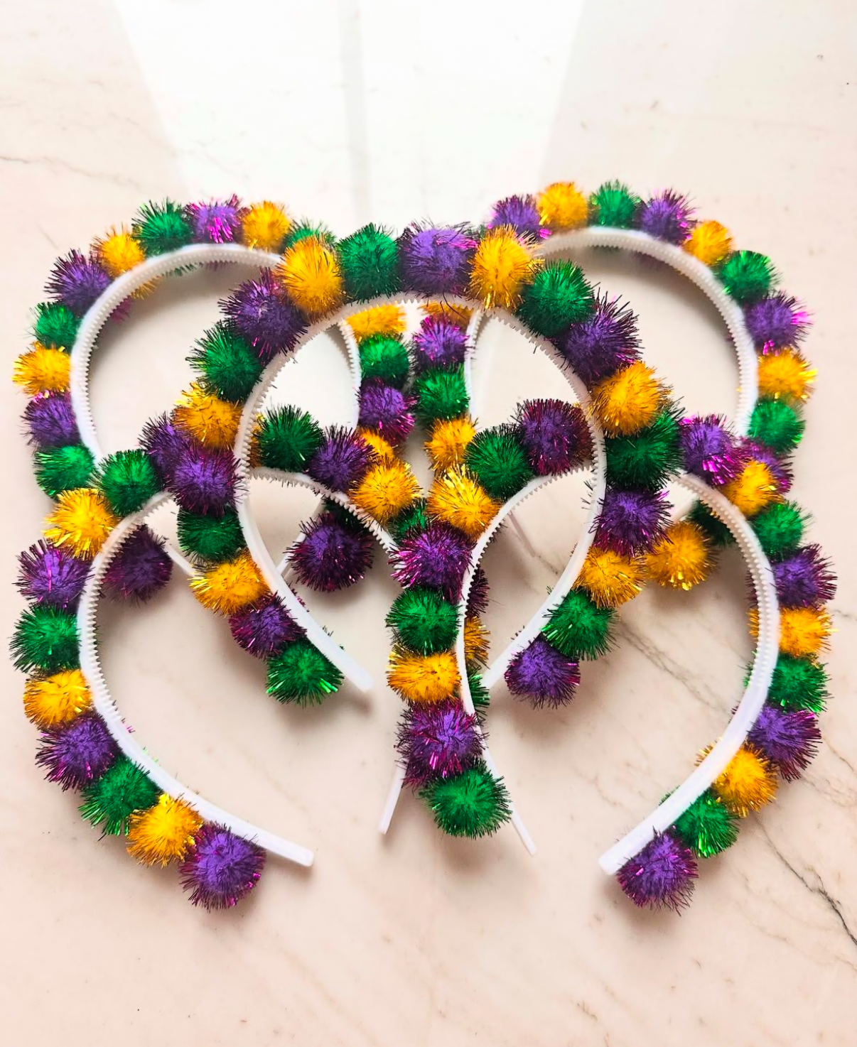 Mardi Puff Head Band