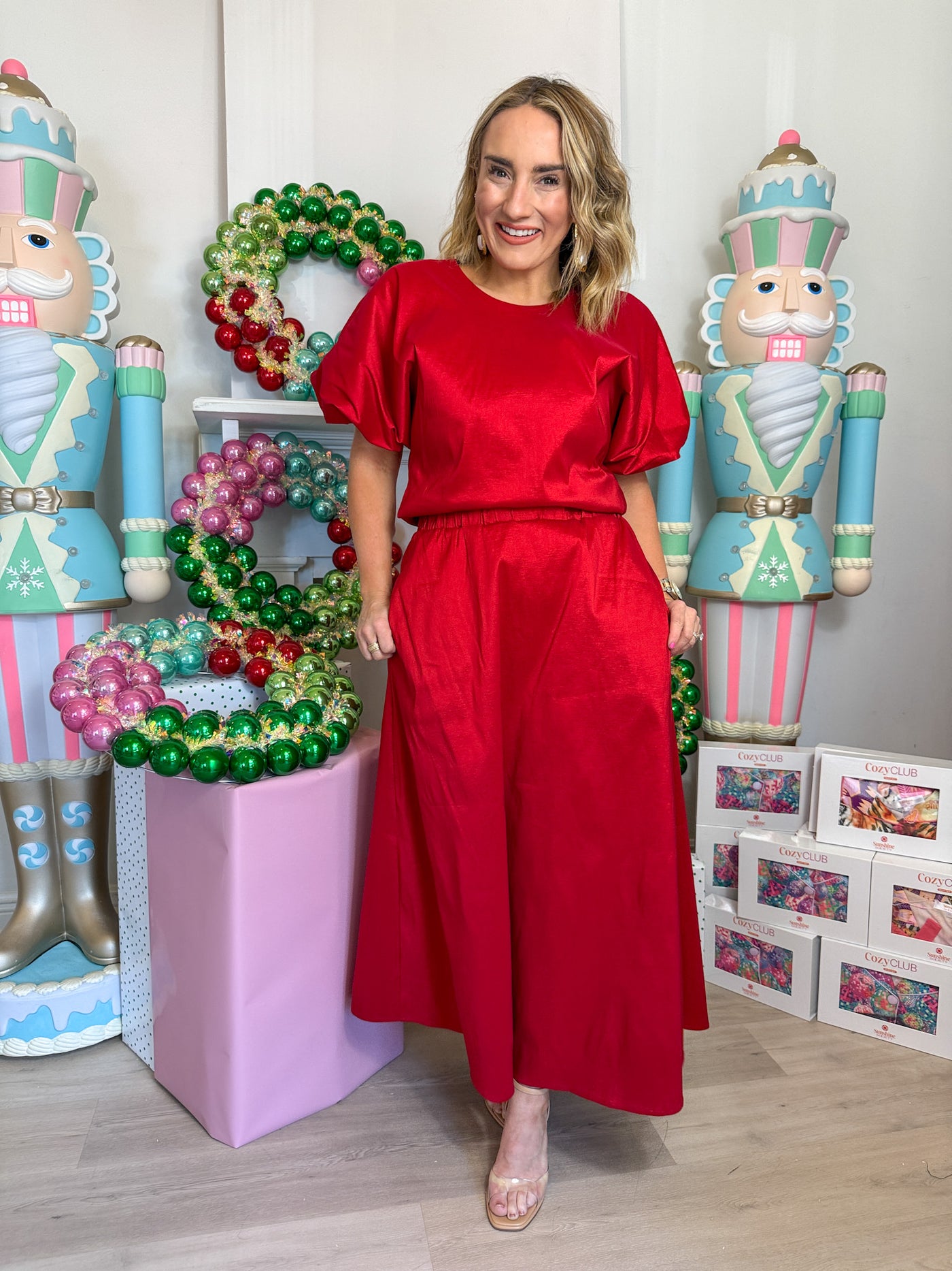 Camdyn Bubble Hem Top