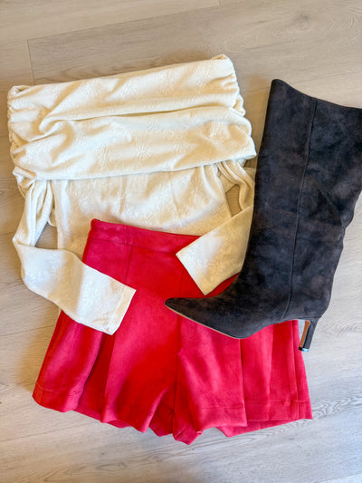 Mini Fall Short aegean flame