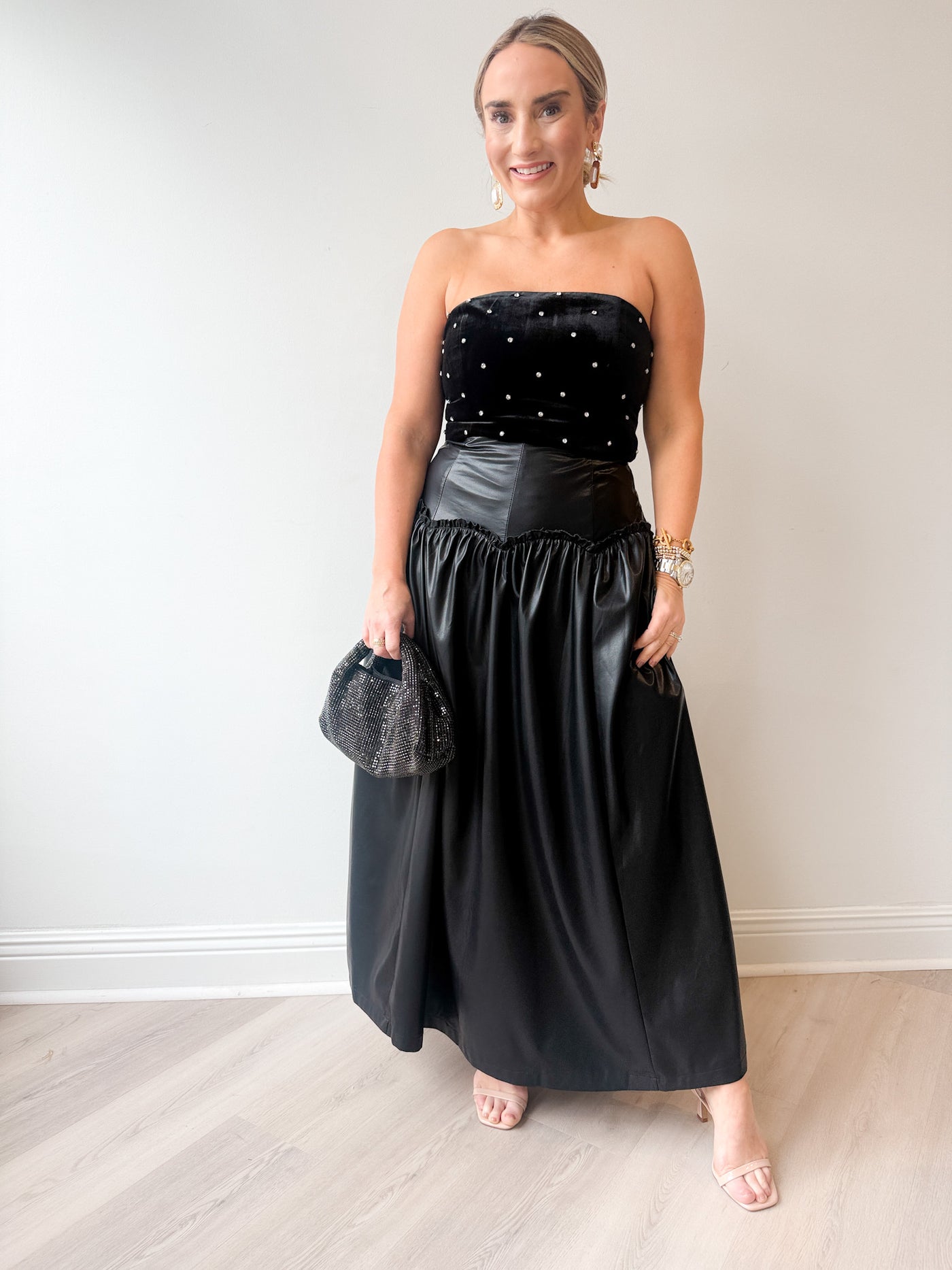 Keke Rhinestone Bustier