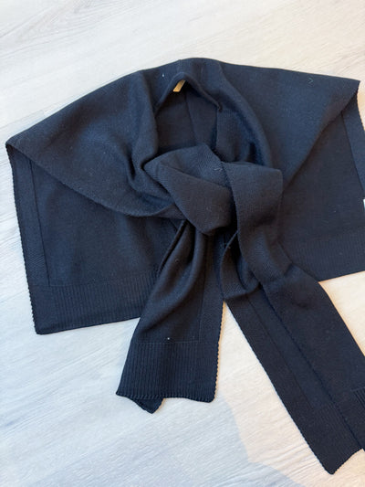 Preppy Mock Sweater Wrap