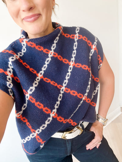 Fucci Chain Knit Top