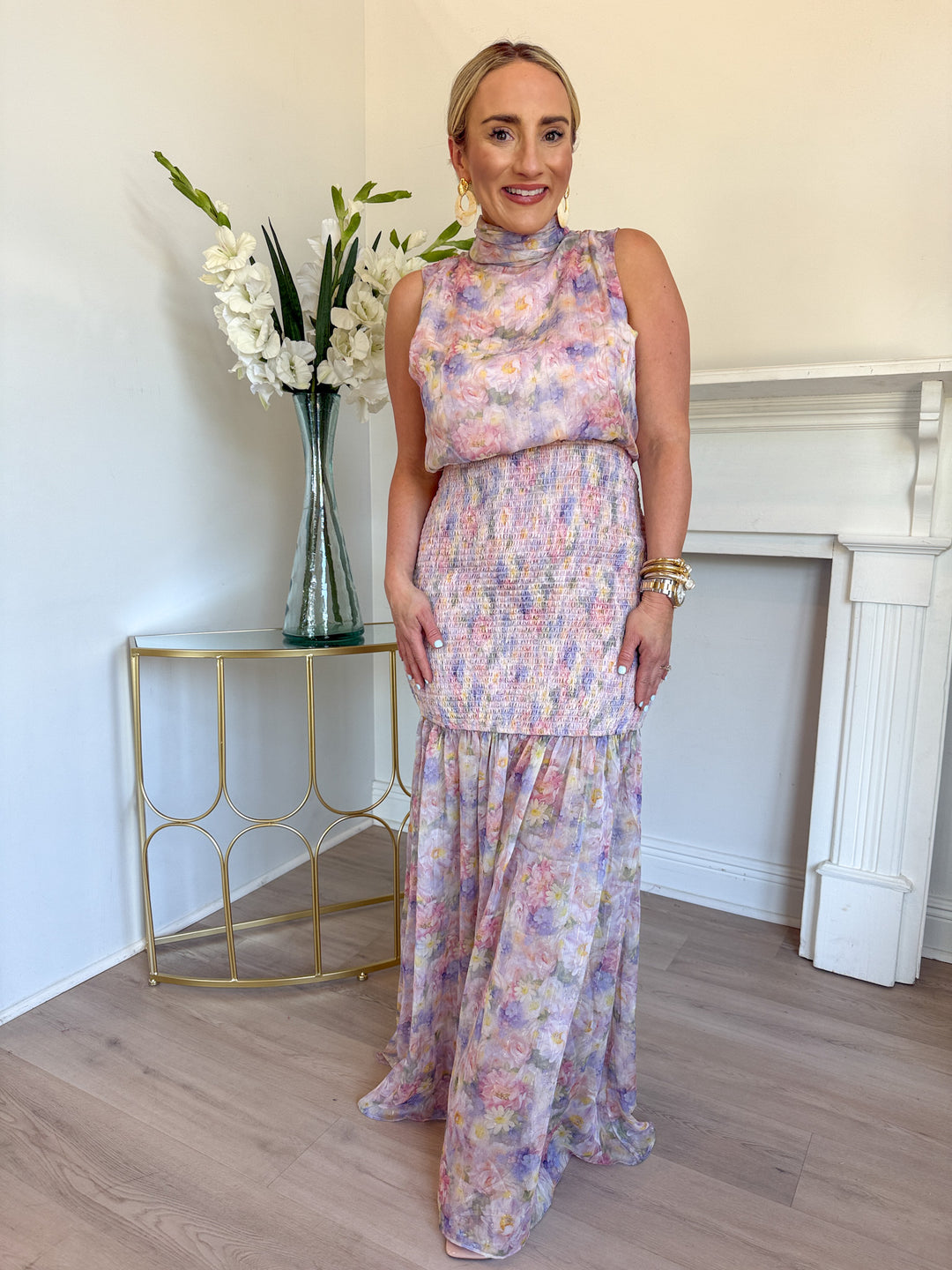 Alindra Cape Gown