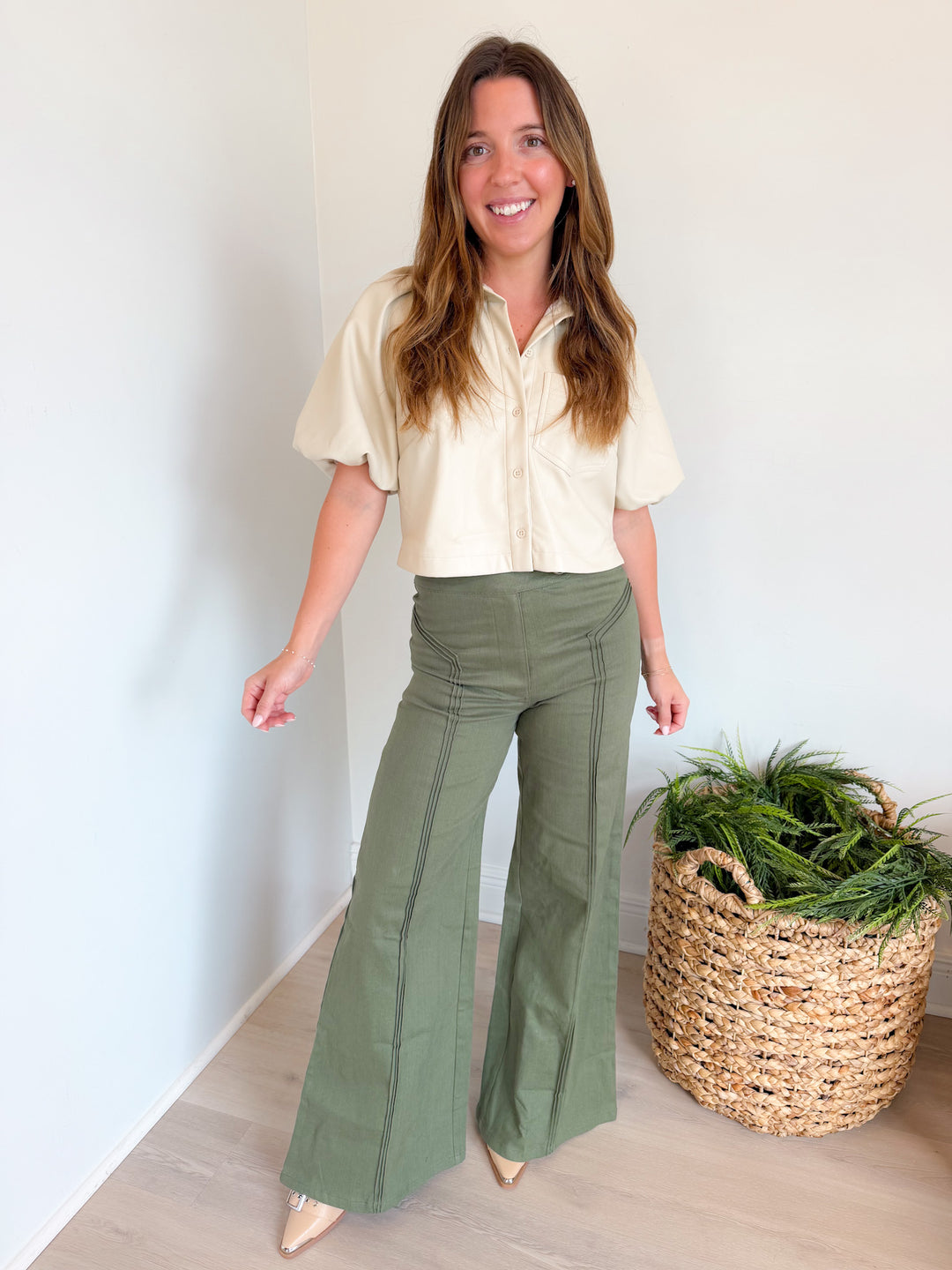 Coco High Waisted Flare Pants