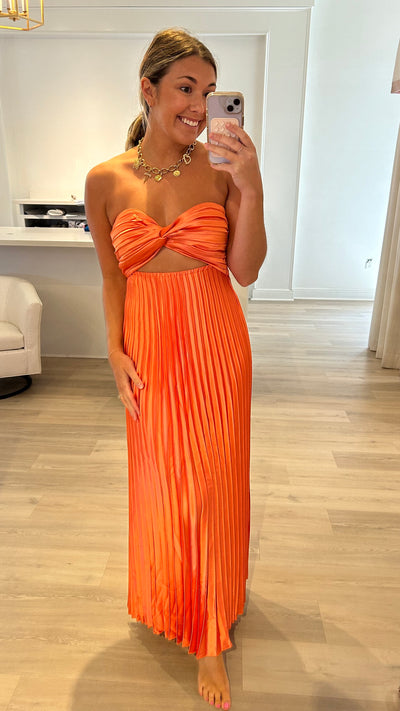 Marlea Dress orange