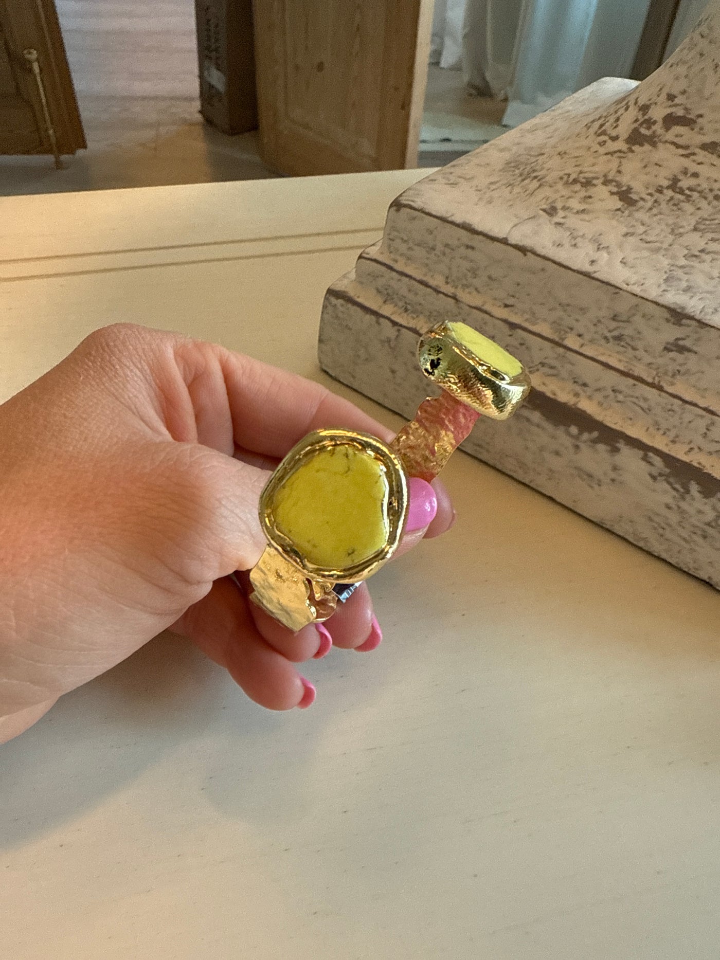 Mist Cuff Bracelet yellow