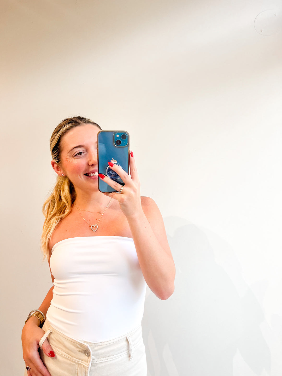 Badia Tube Top White