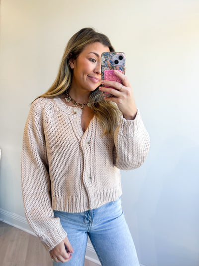 Dance More Buttoned Cardigan