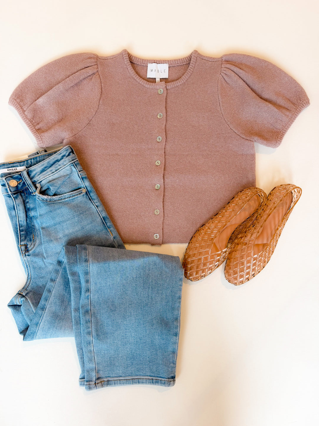 Poppy Knit Top MAUVE