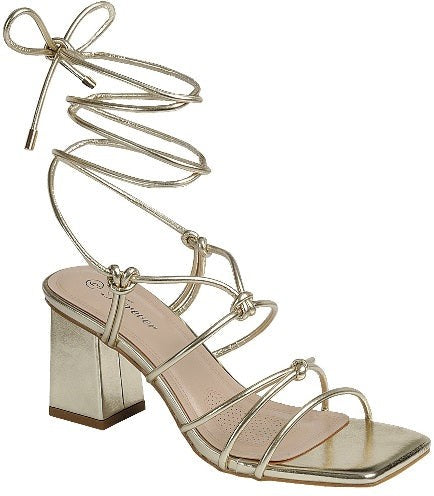 Jessica Lace Up Heel