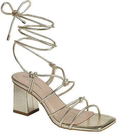 Jessica Lace Up Heel