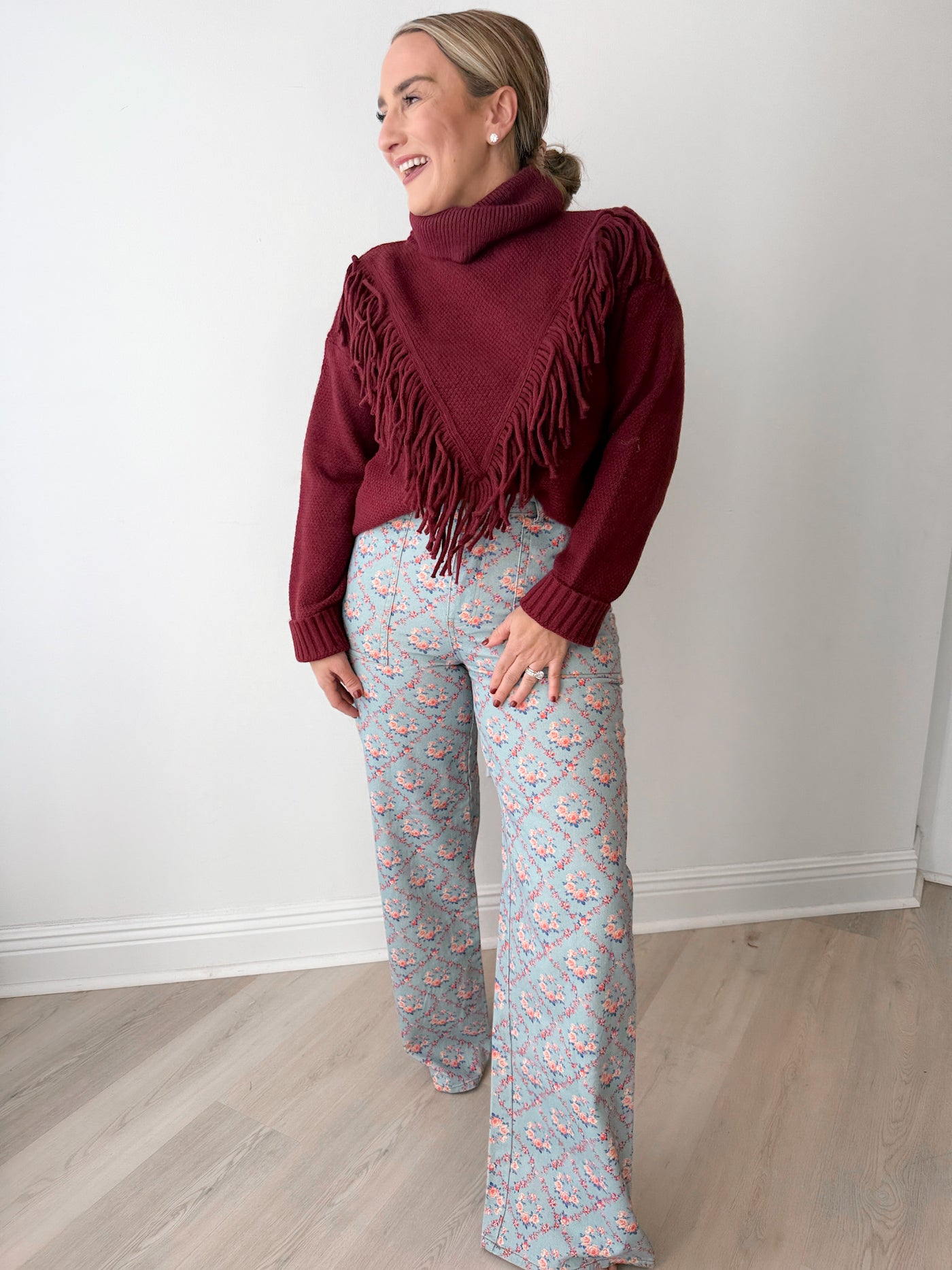 Nicolette Print Jeans