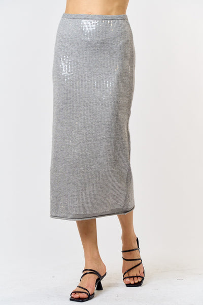 Sally Sequin Midi Skirt