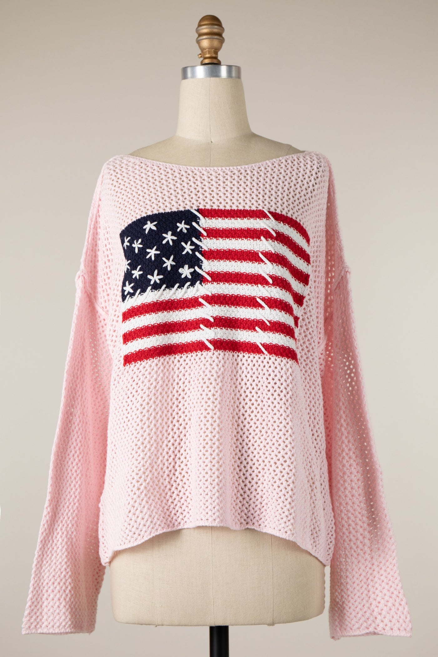 American Flag Sweater