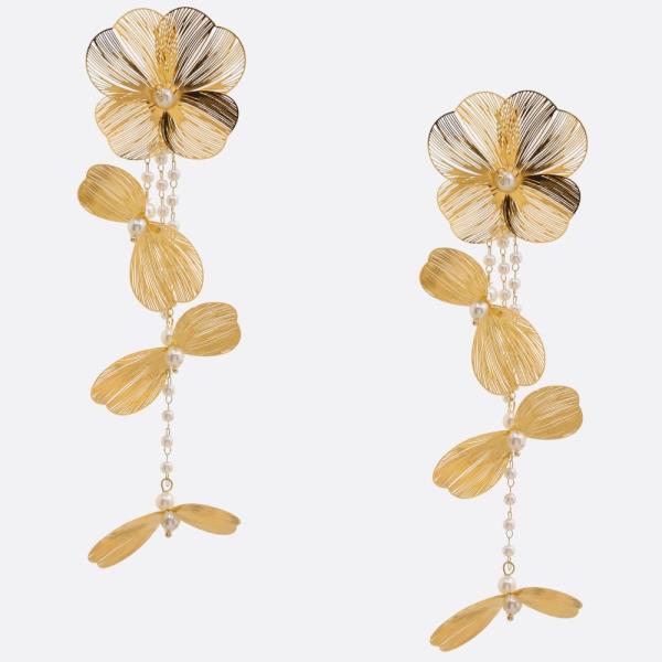 Flower Dangle Earring